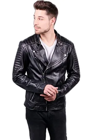 Freaky Nation Herren Jacke Crossover Echtleder, , Medium