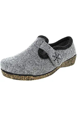 Fischer Fischer Conny, Damen Niedrige Hausschuhe, Grau (Grau 666), 37 EU (3.5 UK)