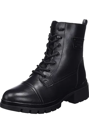 TOM TAILOR Damen 4294204 Halblange Stiefel, Black, 38 EU