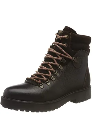 Camel Active Damen Stone Mode-Stiefel, Dark Brown, 38 EU