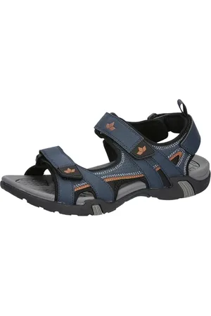 LICO Herren Detroit V Sandale, Marine/Braun, 40 EU