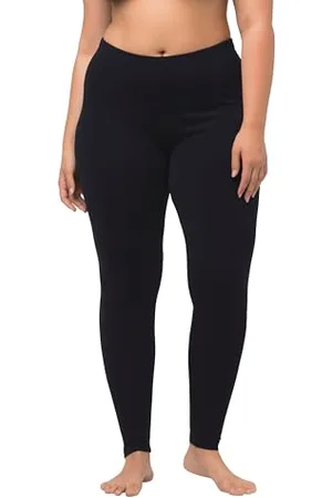 Ulla Popken Damen, große Größen, Leggings, , 42 (32W/32L)