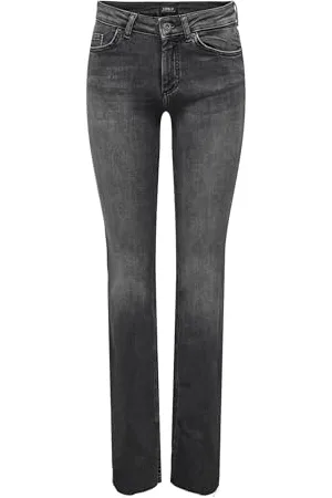 ONLY Damen Onlblush Hw Slit Flared Dnm Rea109 Noos Jeans, , L EU