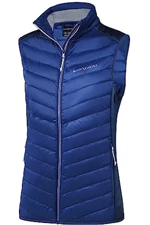 Black Crevice Damen ärmellose Weste, , 38