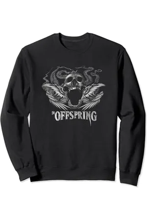 The Offspring Official Feathered Wing Skull Logo Sweatshirt