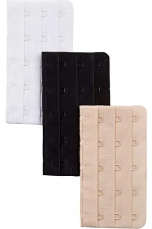 Ulla Popken Damen, große Größen, BH-Verlängerung, 3er-Pack