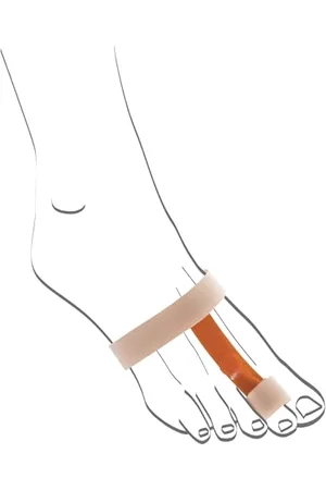 Berkemann Unisex Hammerzehen-korrekturbandage für die Nacht Zehenkappen, , Einheitsgröße EU