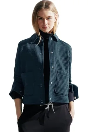 CECIL Damen B212048 Jacke, Strong Petrol Blue, XXL
