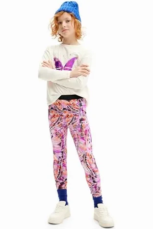 Desigual Legging_Dalila, L, 3002 Fucsia