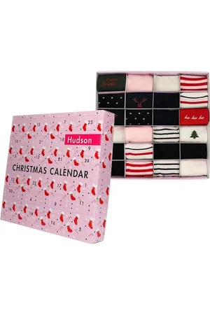 Hudson Damen Socken Christmas Calendar Sortiment 9990 35-38