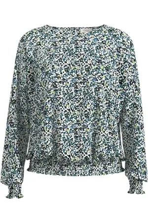QS by s.Oliver Langarmbluse mit All-Over-Print 36
