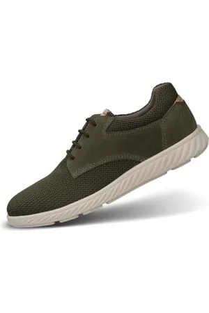 Bugatti Herren-Schnürer-321-AS501,Dark Green/Dark Green,43