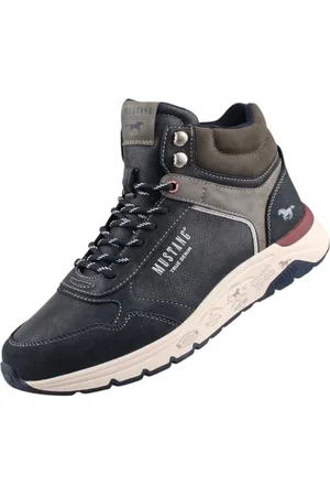 Mustang Herren High Top Sneaker Blau EU 45
