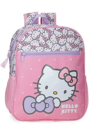 Hello Kitty My Favourite Bow, Kinderrucksack, Schulrucksack, , breite und verstellbare Träger, aus Polyester, Joumma Bags, , Tagesrucksa
