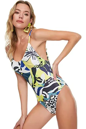 Trendyol Damen U-boot-themen-badebekleidung One Piece Swimsuit, , 36 EU