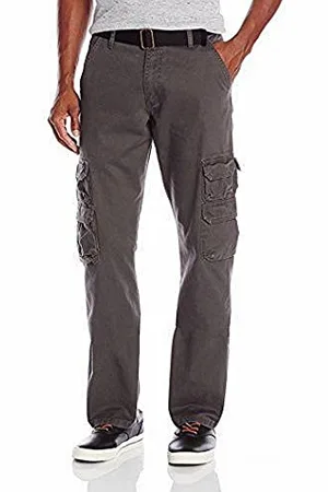 Wrangler Herren-Twill-Cargo-Hose in lockerer Passform