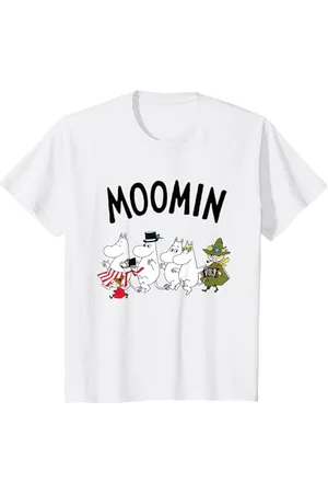 Moomin Kinder Mumin Family Walking Kids T-Shirt