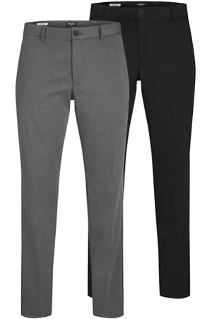 JACK & JONES Jack&Jones Plus Herren Jpstmarco Jjphil Nor 2pk Mp Ps Chino, , 42W / 34L EU