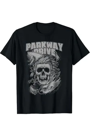 Parkway Drive – Offizieller Merchandise-Artikel – Surfer Skull – T-Shirt
