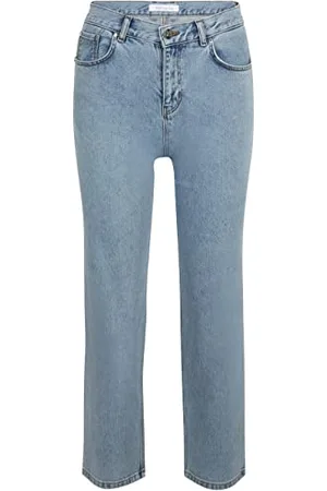 Tamaris Damen Straight Bein Jeans APPLETON Blau 40/32