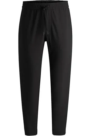 HUGO BOSS Herren T Flex Tapered-Fit Chino aus bügelleichtem Vier-Wege-Stretch Schwarz001 94