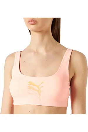 PUMA Damen Swimwear Scoop Neck Top Bikini, , L EU