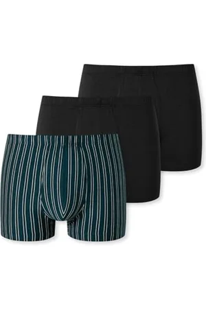 Schiesser Herren 3 Pack Unterwäsche Shorts mit weichem Bund Bio Baumwolle Multipack - 95/5 Organic, , 4
