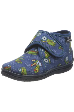 Beck Jungen Traktor Hausschuh, , 21 EU