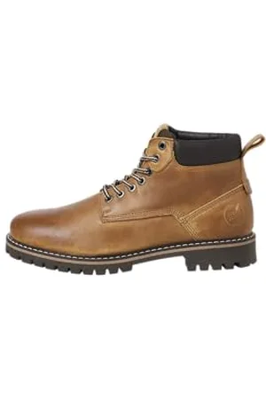 JACK & JONES JFWQUEENSWAY LEATHER BOOT SN