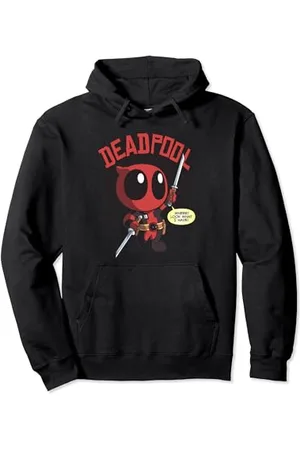 Marvel Deadpool Cartoon Look What I Have Pullover Hoodie