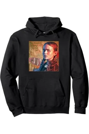 Stranger Things Remix Max Skating Up That Hill Art Pullover Hoodie