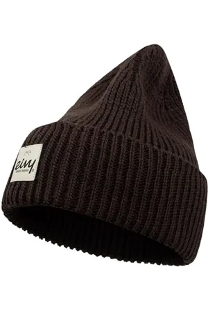 Eivy Damen Easter Rib Wool Beanie-Mütze, Black, One Size