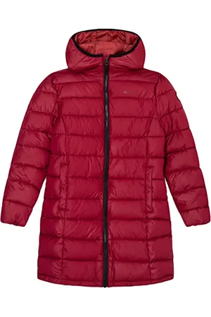 Pepe Jeans Mädchen Aisley Jacken, 286BURNT RED, 16 Years