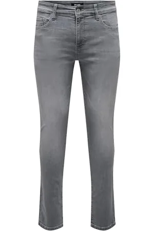 Only & Sons Male Slim Fit Jeans Slim Fit Niedrige Taille Jeans