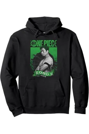 Onepiece Zoro Etched Portrait Pullover Hoodie