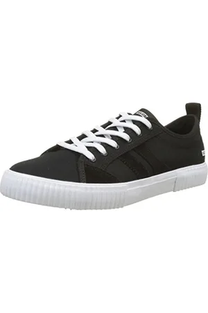 Globe Herren Filmore Skateboardschuhe, Schwarz (Black/White), 45 EU (11.5 US)