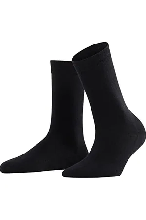 Falke Damen Socken Softmerino W So Wolle Baumwolle einfarbig 1 Paar, , 41-42