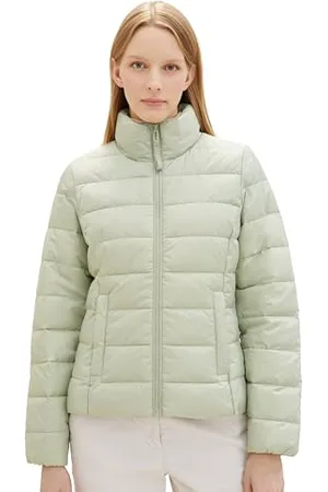 TOM TAILOR Damen Lightweight Steppjacke mit Stehkragen, , S