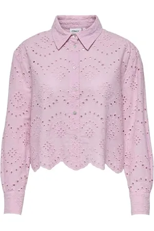 ONLY Damen Onlvalais L/S Shirt WVN Noos Langarmshirt Mit Überschnittenen Schultern, , XX-Large