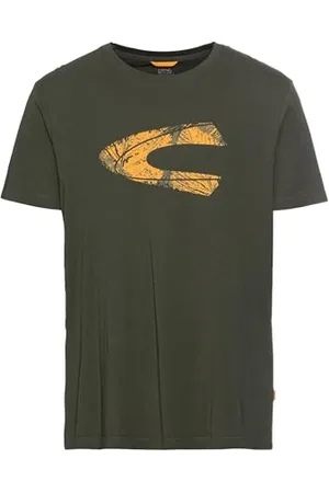 Camel Active Herren T-Shirt mit Print aus nachhaltigem Organic Cotton Menswear-S