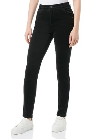 QS by s.Oliver Damen Hose lang, Slim Fit Black 32