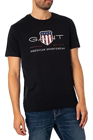 GANT Herren Reg Archive Shield T-shirt T Shirt, , S EU