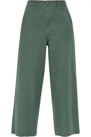 QS by s.Oliver Damen 2143784 Culotte aus Leinenmix, , 40