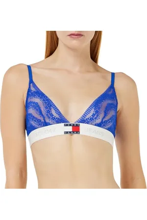 Tommy Hilfiger Damen Unlined Triangle Lace UW0UW04957 Triangel-BHS, , XL