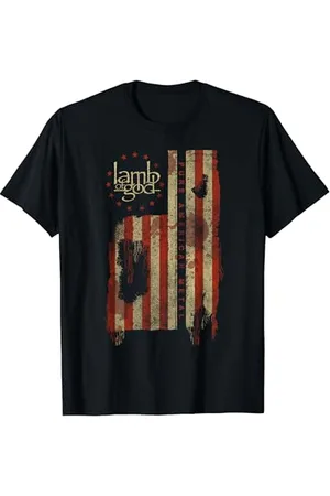 Lamb of God – Pure American Metal Flag T-Shirt