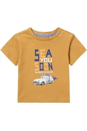 Noppies Baby Baby-Jungen Boys Tee Mio T-Shirt, Apple Cinnamon-P005, 62
