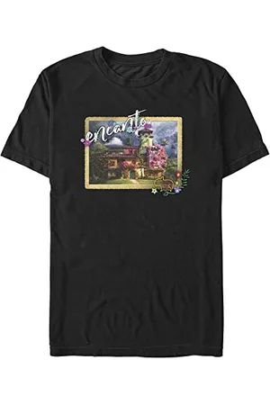 Disney Unisex Encanto Encanto Photo Organic Short Sleeve T-shirt, , XXL