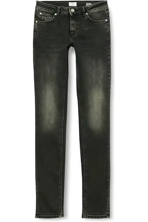 QS by s.Oliver Q/S by Damen Jeans-Hose,lang Grey, 34