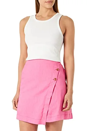 QS by s.Oliver Damen Rock Kurz, Rosa, 46 EU