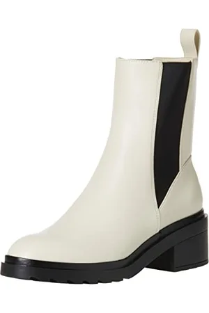 Amazon Damen Chelsea-Stiefel mit klobiger Sohle, , 38.5 EU